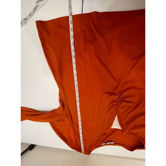 Cato women’s top size 22-24w orange long sleeve - Picture 4 of 6